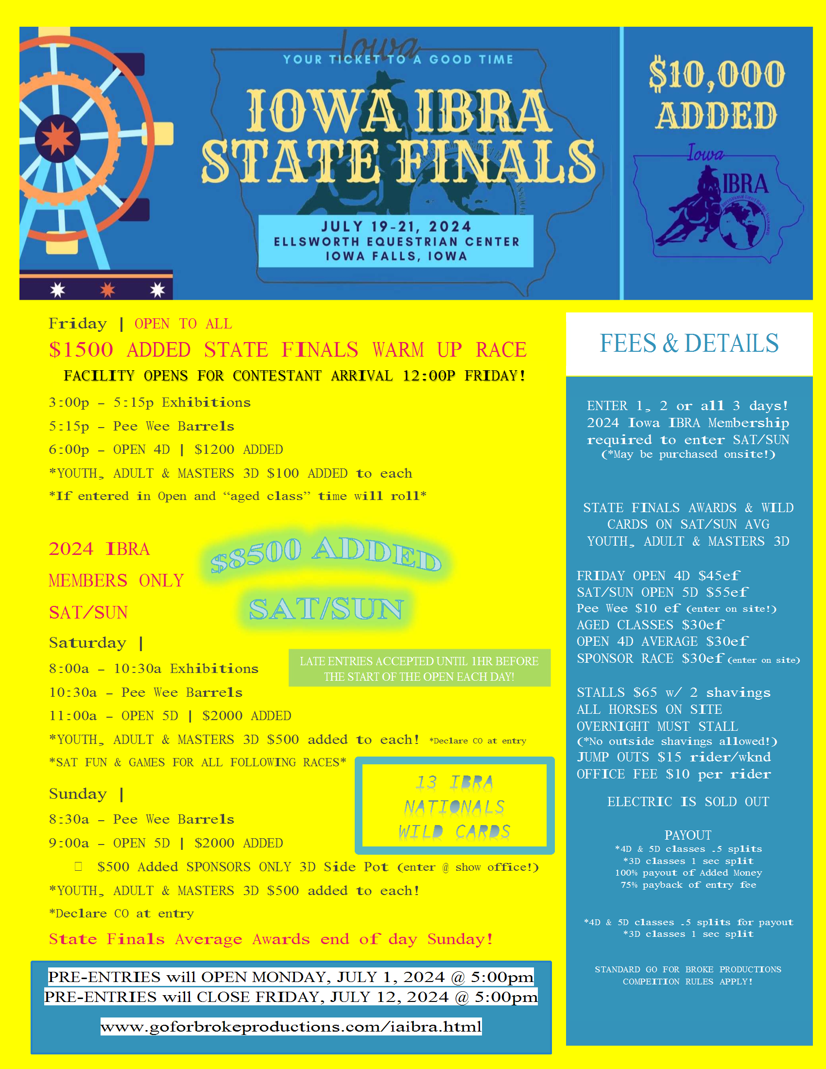 IOWA IBRA FLYER
